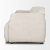 Saga Cream Fabric 3 Seater Sofa by Mercana at Eve Furniture