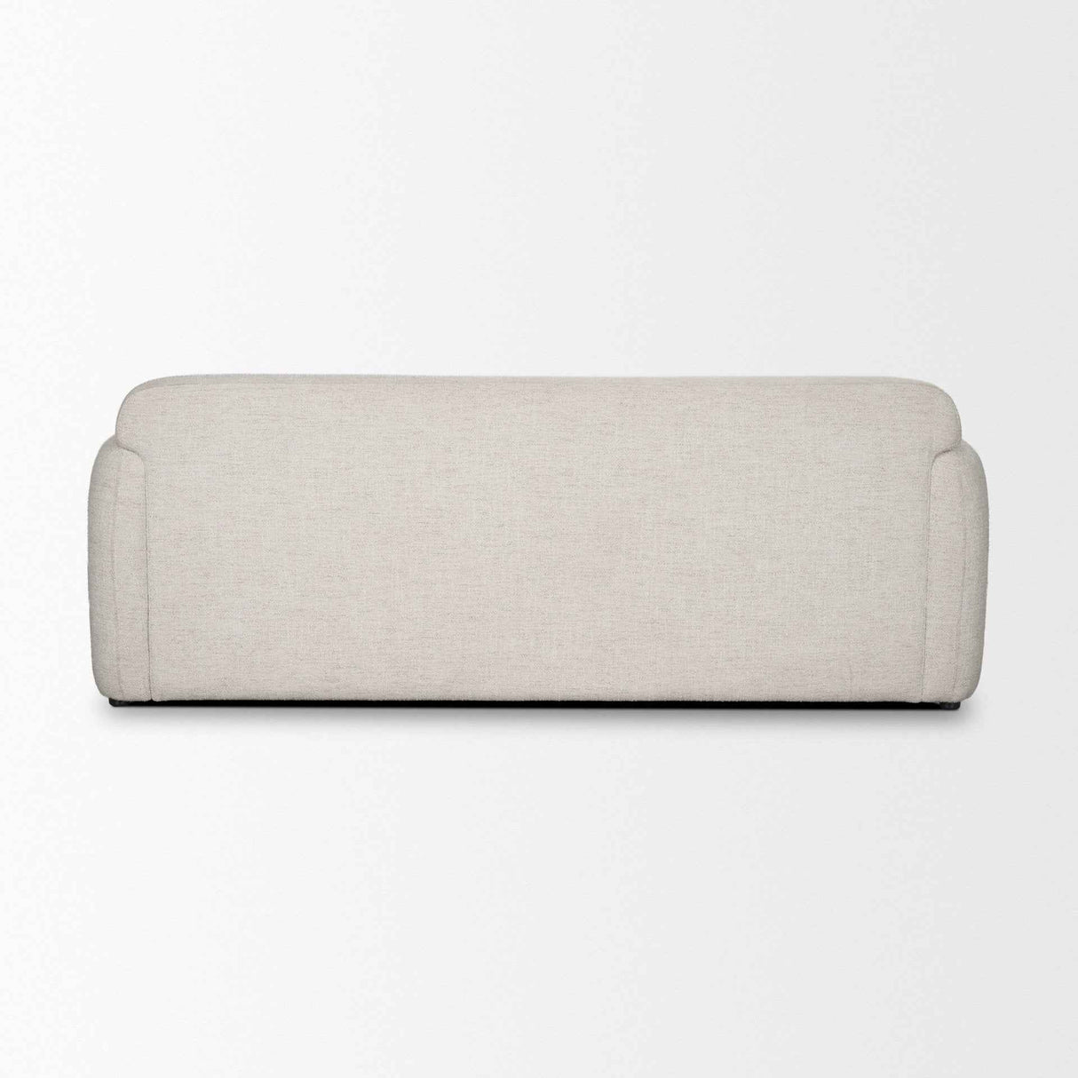Saga Cream Fabric 3 Seater Sofa by Mercana at Eve Furniture