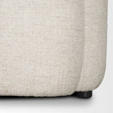 Saga Cream Fabric 3 Seater Sofa by Mercana at Eve Furniture