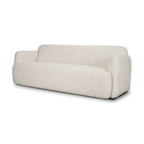 Saga Cream Fabric 3 Seater Sofa by Mercana at Eve Furniture