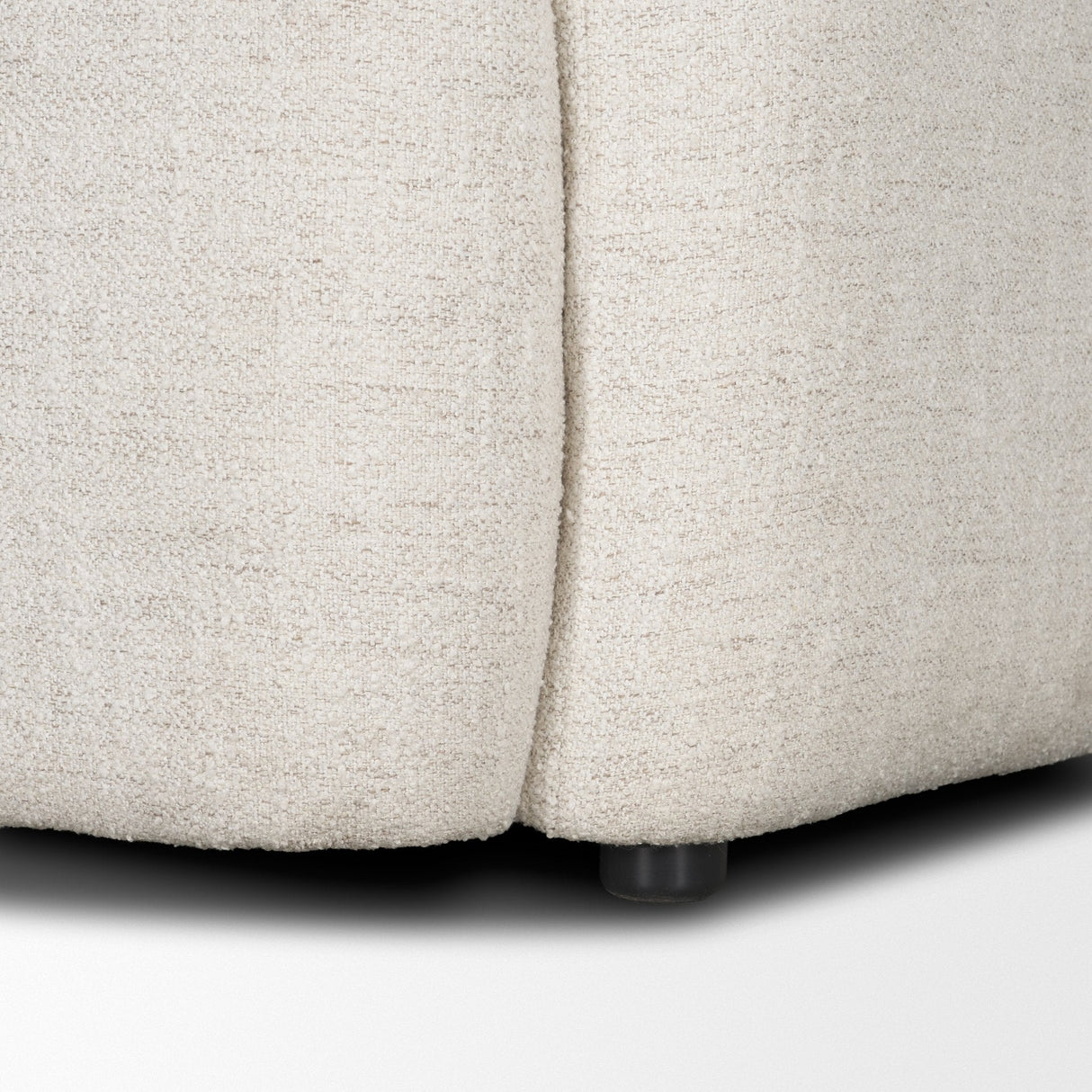 Saga Cream Fabric Upholstered Chair by Mercana at Eve Furniture