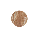 Sage Alicante Red Marble/Dark Brown Cafe Table