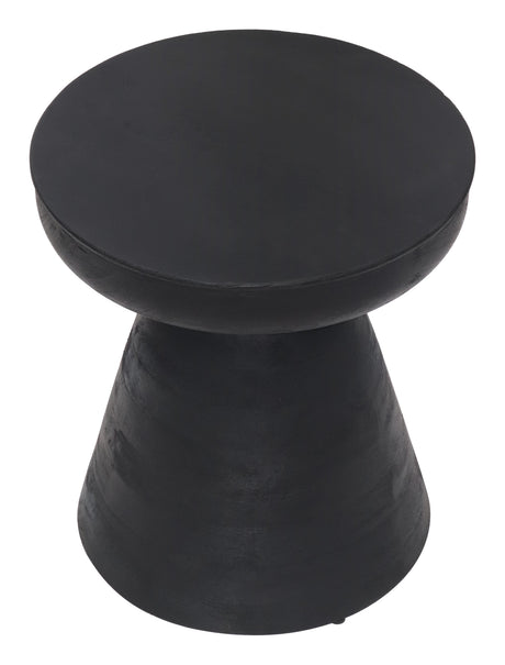 Sage Black Side Table by Zuomod at Eve Furniture