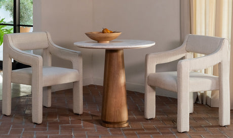 Sage Cafe Table Cosmos Marble by Moe's Home at Eve Furniture