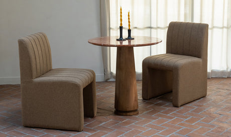 Sage Cafe Table Rosso Alicante Red Marble by Moe's Home at Eve Furniture