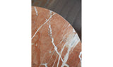 Sage Cafe Table Rosso Alicante Red Marble by Moe's Home at Eve Furniture