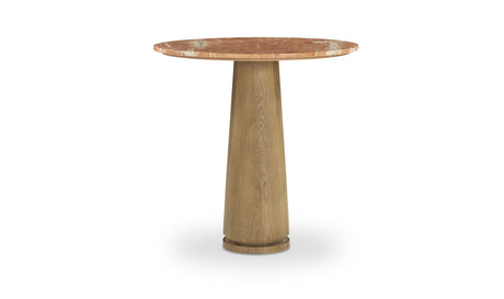 Sage Cafe Table Rosso Alicante Red Marble by Moe's Home at Eve Furniture