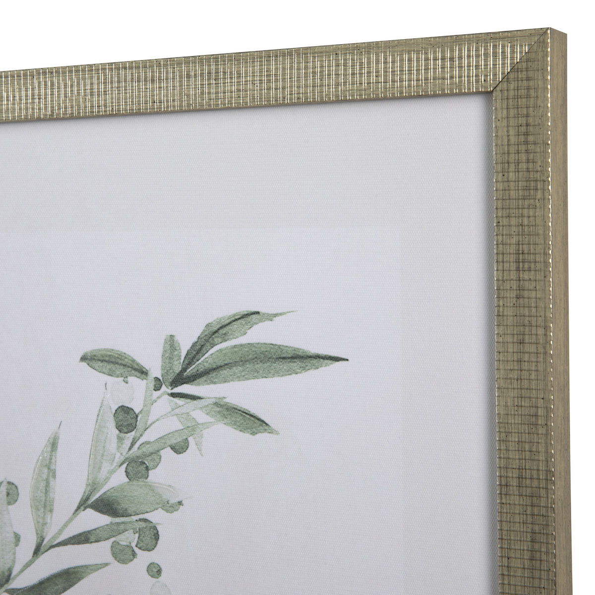 Sage Foliage Greem/White Print by Crestview at Eve Furniture