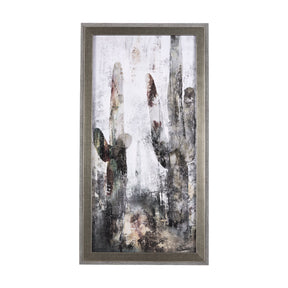 Saguaro Forest 31 by Scott Brems a Hand Embellished Textured Framed Art Print by Mercana at Eve Furniture