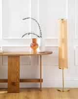 Saguaro Oak Demi-Lune Console by Co.House Designs at Eve Furniture