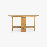 Saguaro Oak Demi-Lune Console by Co.House Designs at Eve Furniture