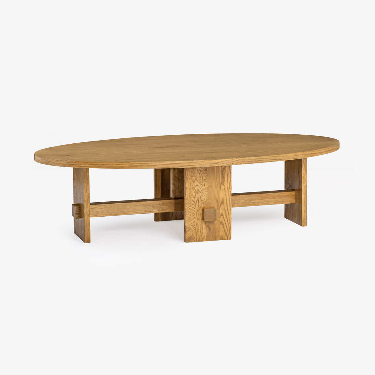 Saguaro Oval Oak Coffee Table by Co.House Designs at Eve Furniture