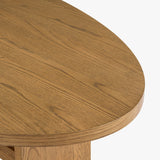 Saguaro Oval Oak Coffee Table by Co.House Designs at Eve Furniture