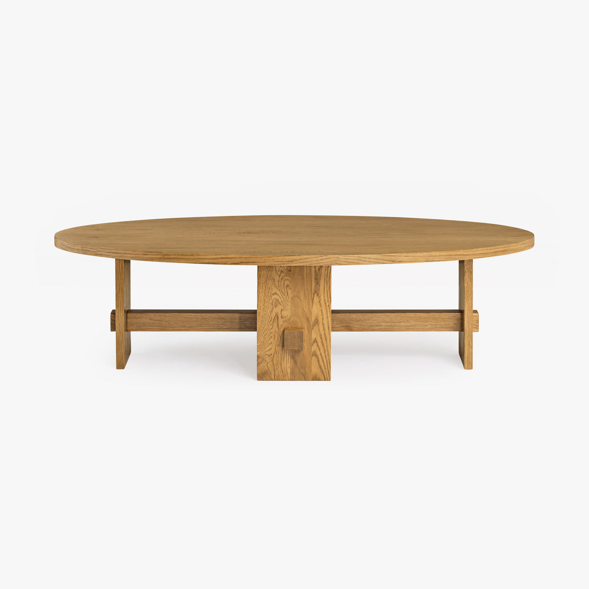 Saguaro Oval Oak Coffee Table by Co.House Designs at Eve Furniture