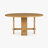 Saguaro Round Oak Dining Table by Co.House Designs at Eve Furniture