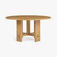 Saguaro Round Oak Dining Table by Co.House Designs at Eve Furniture
