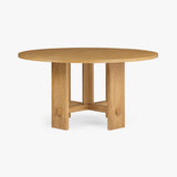 Saguaro Round Oak Dining Table by Co.House Designs at Eve Furniture