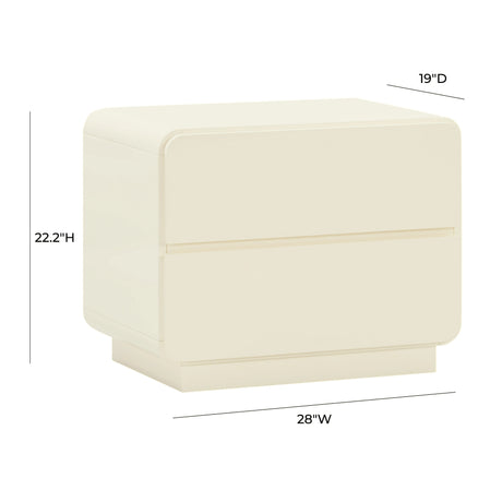 Sagura Nightstand by TOV Furniture at Eve Furniture
