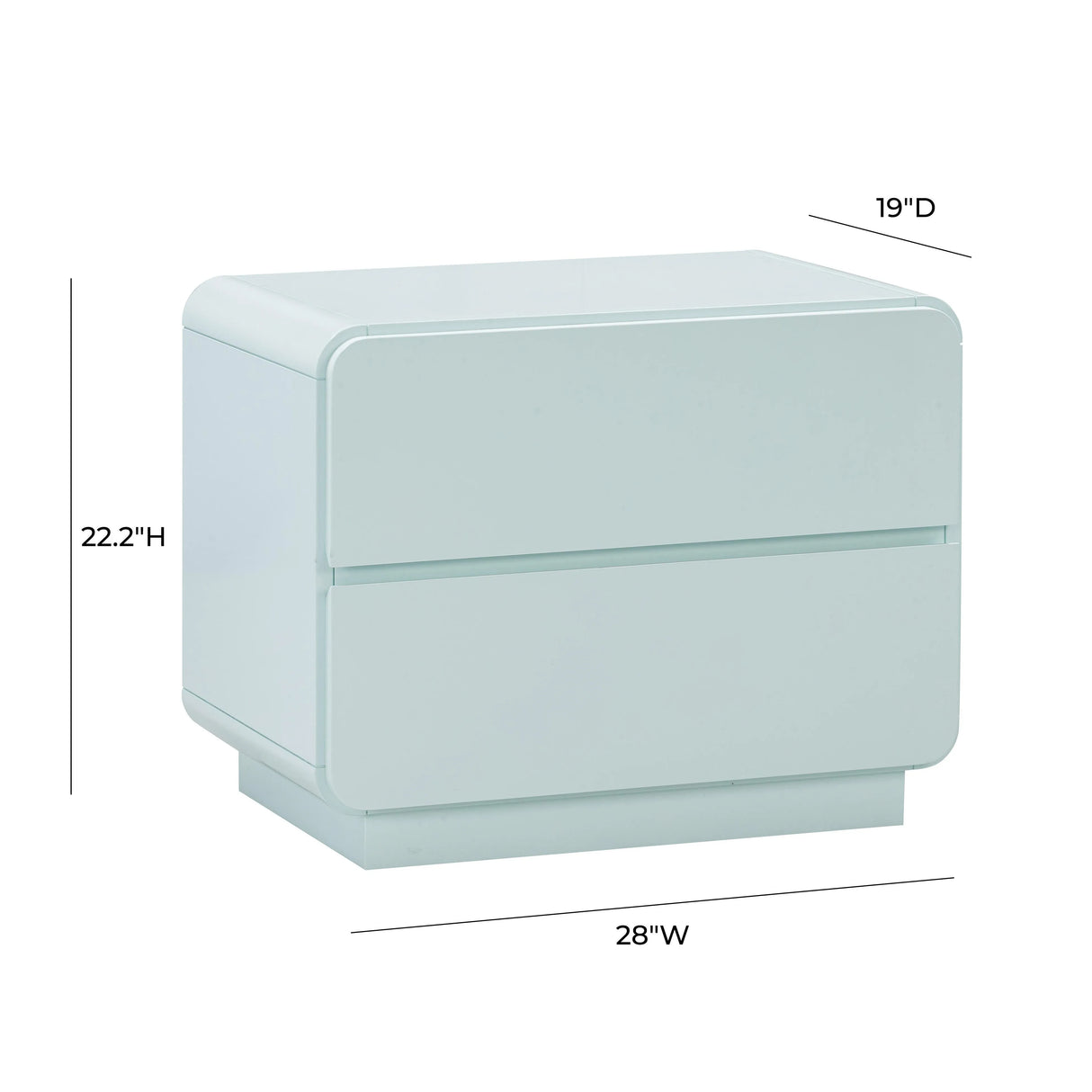 Sagura Nightstand by TOV Furniture at Eve Furniture