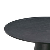 Sahara Round Oak Dining Table (41"-60") by TOV Furniture at Eve Furniture