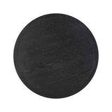 Sahara Round Oak Dining Table (41"-60") by TOV Furniture at Eve Furniture