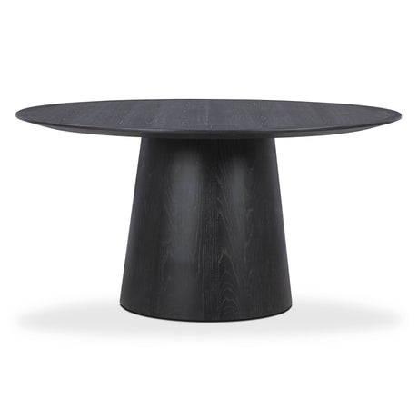 Sahara Round Oak Dining Table (41"-60") by TOV Furniture at Eve Furniture