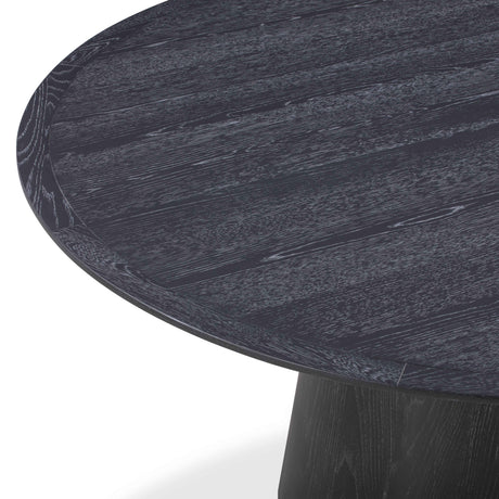 Sahara Round Oak Dining Table (41"-60") by TOV Furniture at Eve Furniture