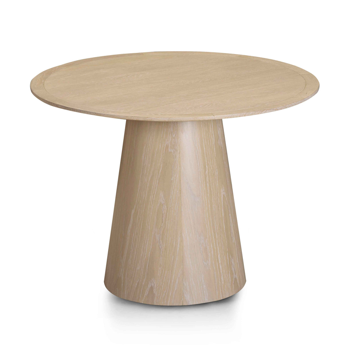 Sahara Round Oak Dining Table (41"-60") by TOV Furniture at Eve Furniture