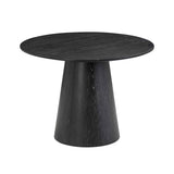 Sahara Round Oak Dining Table (41"-60") by TOV Furniture at Eve Furniture