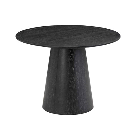 Sahara Round Oak Dining Table (41"-60") by TOV Furniture at Eve Furniture