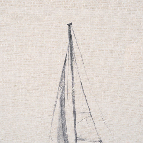 Sail Away I by Mercana Studio a Hand Embellished Framed Art Print Matted under Glass by Mercana at Eve Furniture