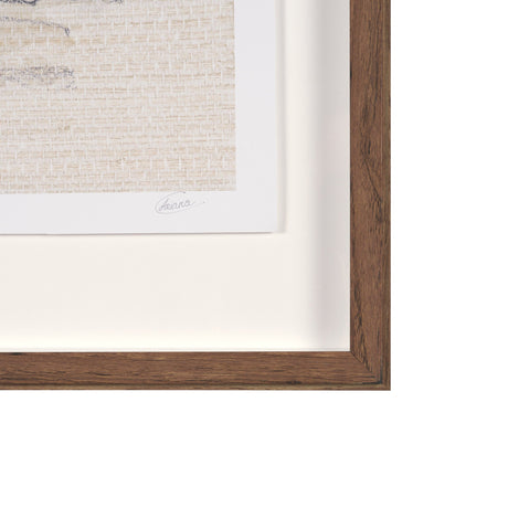 Sail Away II by Mercana Studio a Hand Embellished Framed Art Print Matted under Glass by Mercana at Eve Furniture