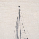 Sail Away II by Mercana Studio a Hand Embellished Framed Art Print Matted under Glass by Mercana at Eve Furniture