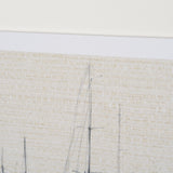 Sail Away III by Mercana Studio a Hand Embellished Framed Art Print Matted under Glass by Mercana at Eve Furniture