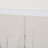 Sail Away IV by Mercana Studio a Hand Embellished Framed Art Print Matted under Glass by Mercana at Eve Furniture