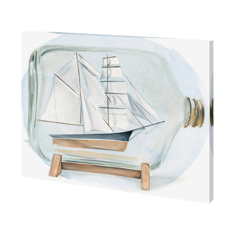 Sail the Seas I by Jennifer Paxton Parker a Hand Embellished Textured Canvas by Mercana at Eve Furniture