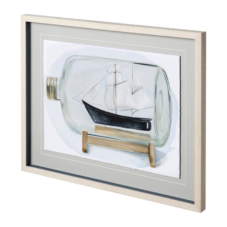 Sail the Seas II by Jennifer Paxton Parker a Framed Art Print Matted under Glass by Mercana at Eve Furniture
