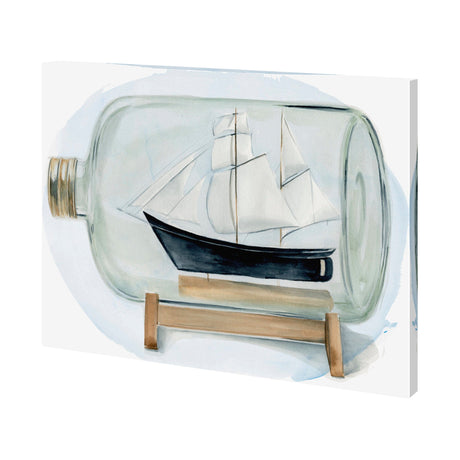 Sail the Seas II by Jennifer Paxton Parker a Hand Embellished Textured Canvas by Mercana at Eve Furniture