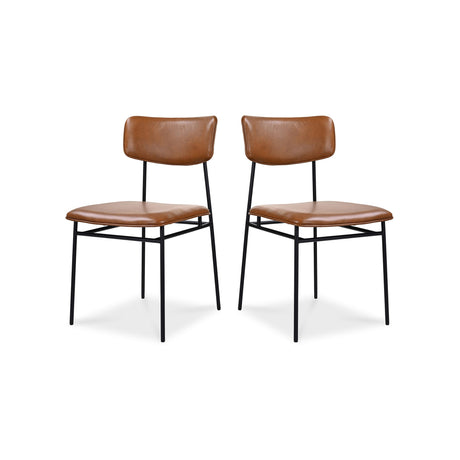 Sailor Brown Dining Chair (Set of 2) by MOES at Eve Furniture