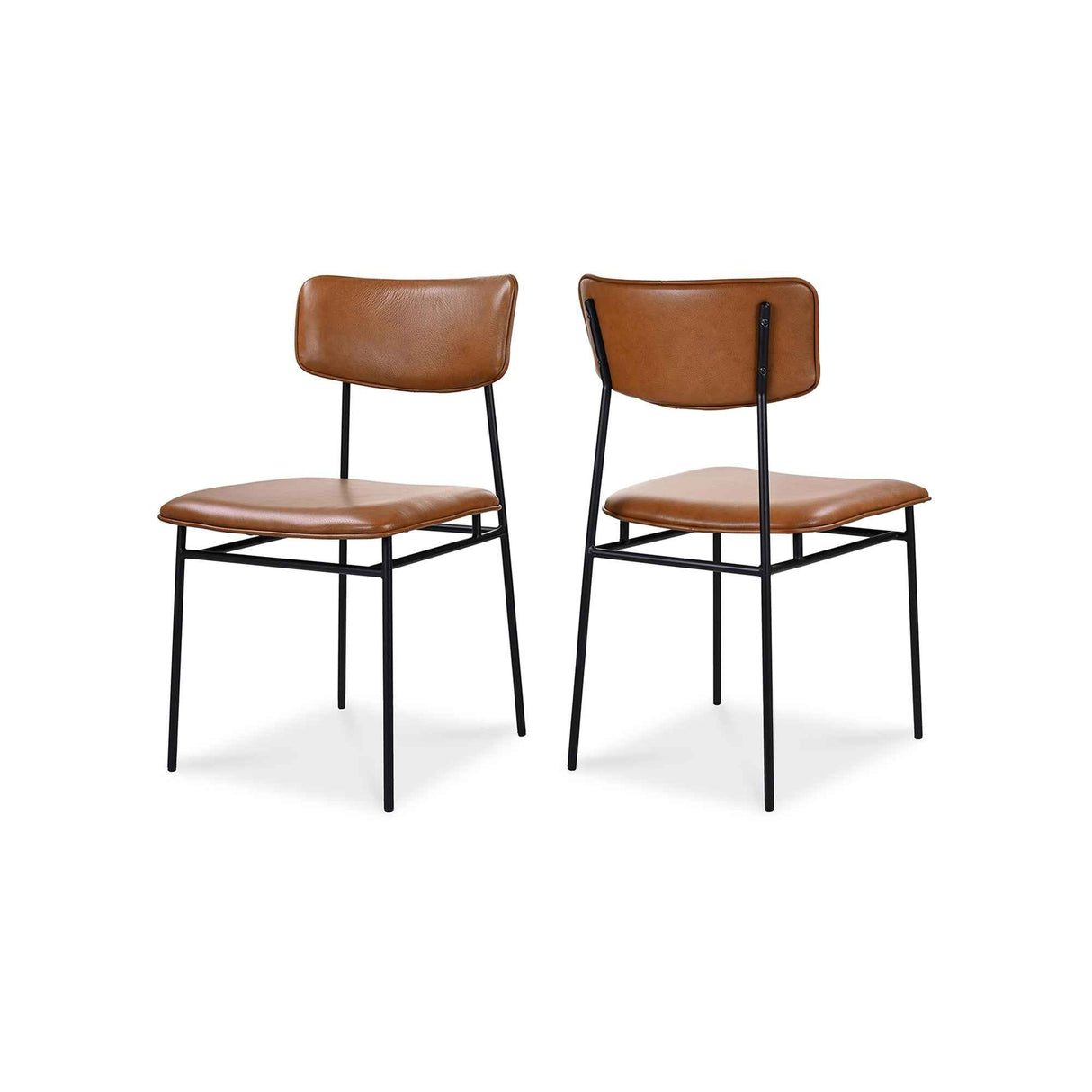 Sailor Brown Dining Chair (Set of 2) by Moe's Home at Eve Furniture