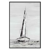 Sails White Painting 48x72 by Buddy Whitlock by Classic Home at Eve Furniture