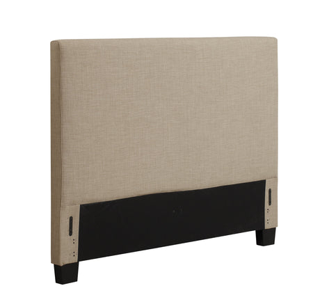 Saint Pierre Upholstered Headboard in Toast Linen by Modus Furniture at Eve Furniture