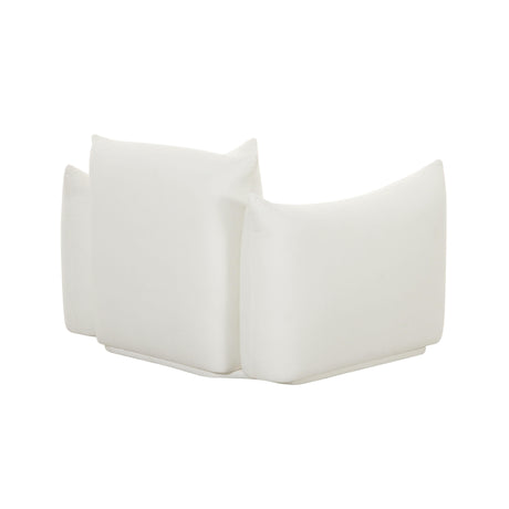 Saint Tropez Pearl Performance Fabric Stuffed Armchair by TOV Furniture at Eve Furniture