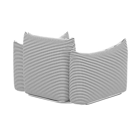 Saint Tropez Striped Stuffed Indoor / Outdoor Armchair by TOV Furniture at Eve Furniture