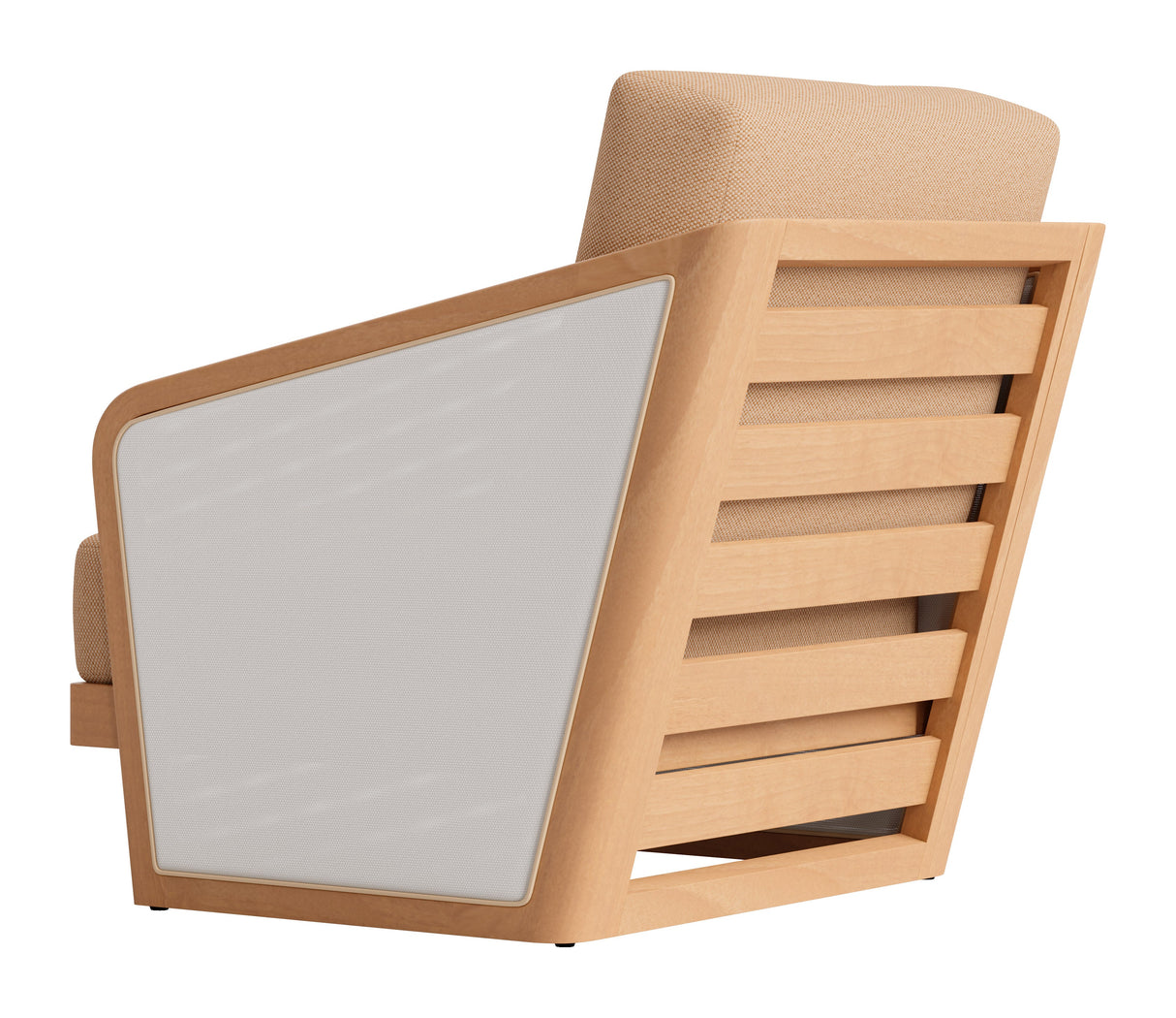 Sakina Brown Outdoor Lounge Chair by Zuomod at Eve Furniture