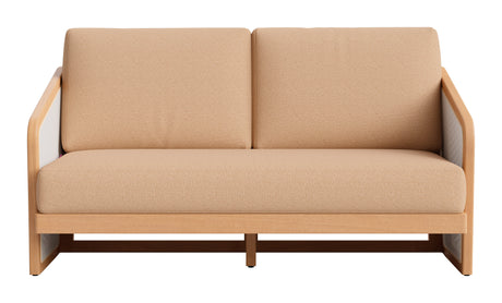 Sakina Brown Outdoor Sofa by Zuomod at Eve Furniture