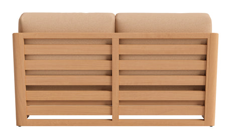 Sakina Brown Outdoor Sofa by Zuomod at Eve Furniture