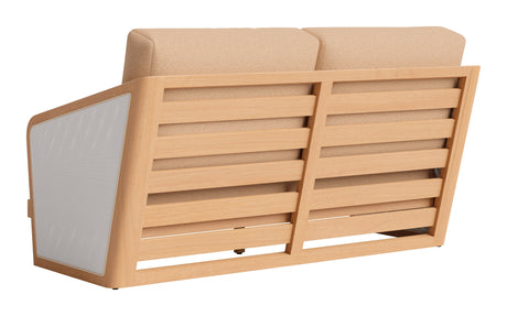 Sakina Brown Outdoor Sofa by Zuomod at Eve Furniture