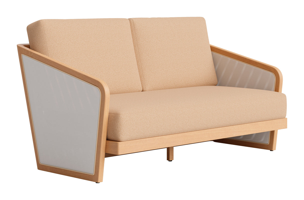 Sakina Brown Outdoor Sofa by Zuomod at Eve Furniture