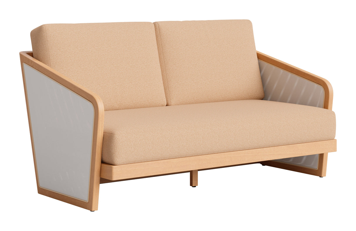 Sakina Brown Outdoor Sofa by Zuomod at Eve Furniture